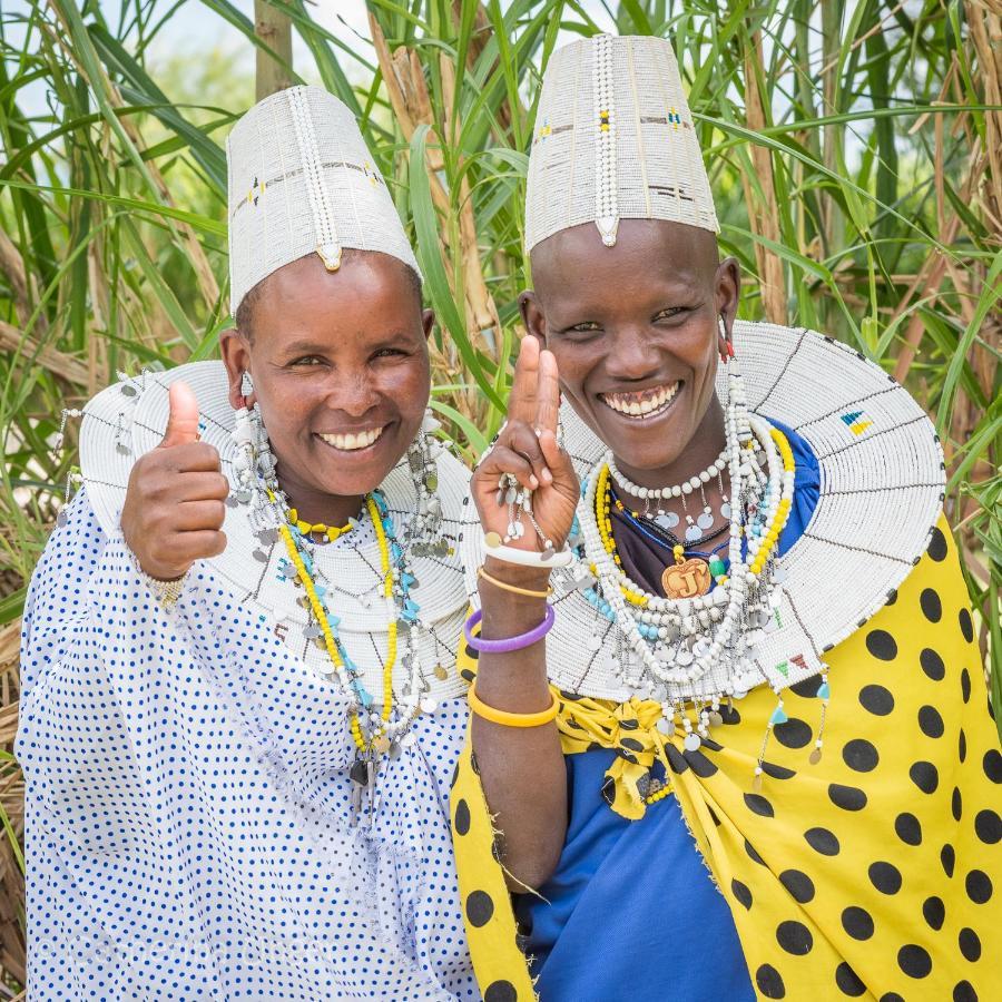 Lake Natron Maasai Giraffe Eco Lodge And Camping Mtowabaga Exterior photo